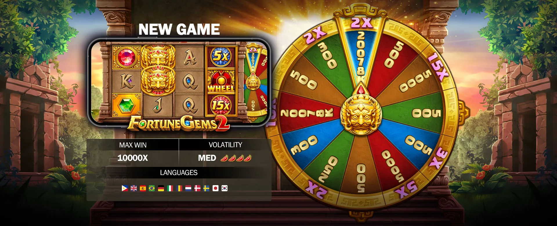 Dynamic background image for old 747-1 live casino